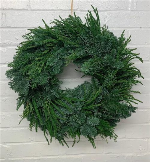 BLANK DOOR WREATH FOR YOUR OWN DECORATION