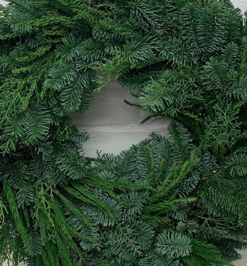 BLANK DOOR WREATH FOR YOUR OWN DECORATION - Image 2