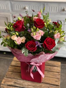 Hand Tied & Aqua Packed Bouquet